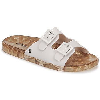 MELISSA WIDE AD  women's Mules / Casual Shoes in White. Sizes available:4,5,6,7,7.5,3