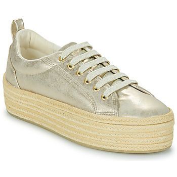SORA SNEAKER W  women's Shoes (Trainers) in Gold