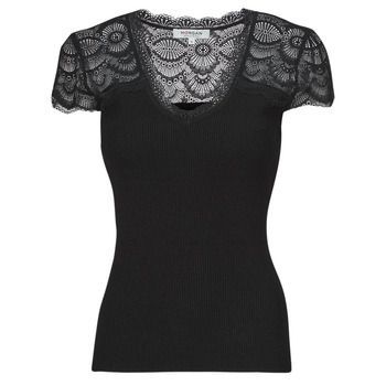 MSTACY  women's T shirt in Black