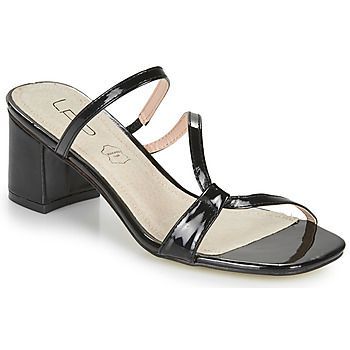 BERTHINE  women's Mules / Casual Shoes in Black. Sizes available:3.5,4,5,5.5,6.5,7.5