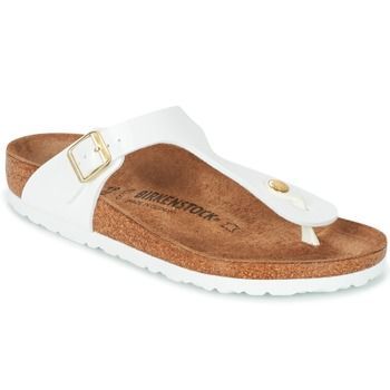 GIZEH  women's Flip flops / Sandals (Shoes) in White