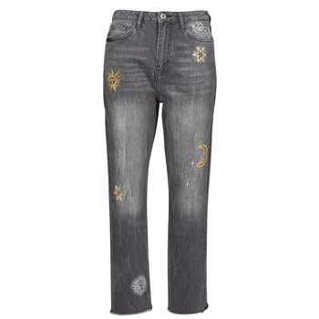 LAGUN  women's Jeans in Grey. Sizes available:UK 6,UK 8,UK 10,UK 12,UK 14
