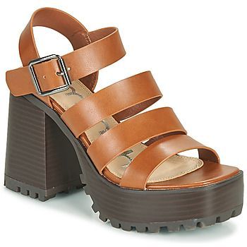 DITA  women's Sandals in Brown. Sizes available:4,5,6,6.5,7.5