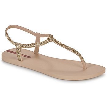 CLASS SANDAL GLITTER  women's Flip flops / Sandals (Shoes) in Gold