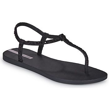 CLASS SANDAL GLITTER  women's Flip flops / Sandals (Shoes) in Black