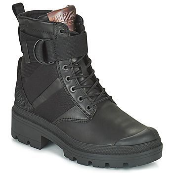 PALLABASE TACT STR L  women's Mid Boots in Black. Sizes available:3.5,4,5,5.5,6.5,7,8