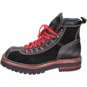 EY563 81301B  women's Low Ankle Boots in Black