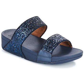 Lulu Glitter Slides  women's Sandals in Blue
