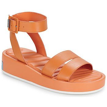 TOWN ORANGE  women's Sandals in Orange