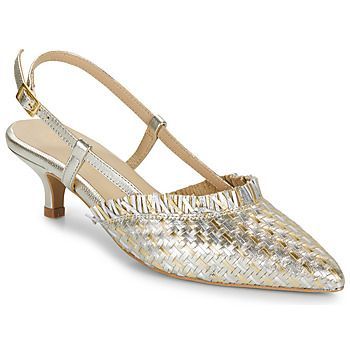 LORENA  women's Court Shoes in Gold