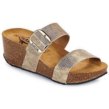 SO ROCK  women's Mules / Casual Shoes in Gold