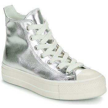 CHUCK TAYLOR ALL STAR LIFT  women's Shoes (High-top Trainers) in Silver