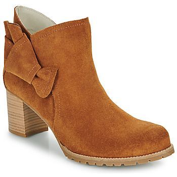 DALILA  women's Low Ankle Boots in Brown