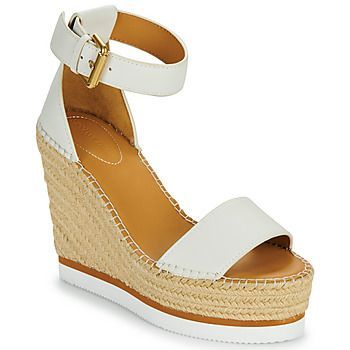 GLYN  women's Espadrilles / Casual Shoes in White