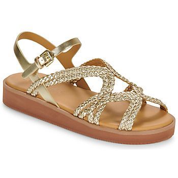 SANSA  women's Sandals in Gold