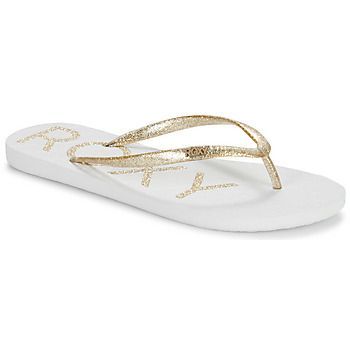 VIVA SPARKLE  women's Flip flops / Sandals (Shoes) in White