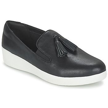 TASSEL SUPERSKATE  women's Slip-ons (Shoes) in Black. Sizes available:4,5,7