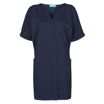CAMILA  women's Dress in Blue. Sizes available:S,M,L,XS