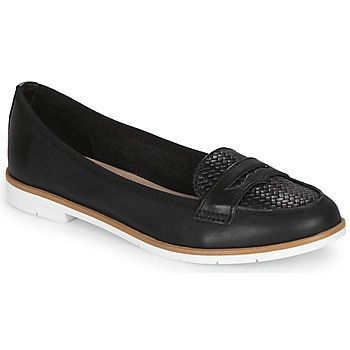 JENESSA  women's Loafers / Casual Shoes in Black