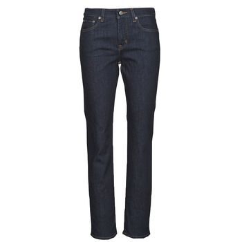 MIDRISE STRT-5-POCKET-DENIM  women's Jeans in Blue