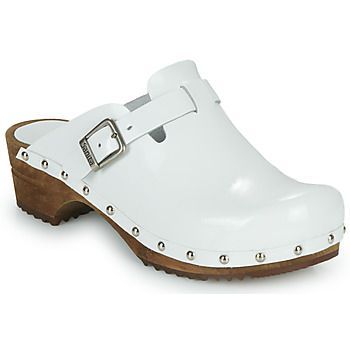 KRISLA  women's Clogs (Shoes) in White