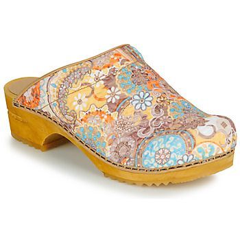 MARITTA OPEN  women's Clogs (Shoes) in Multicolour