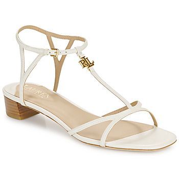FALLON-SANDALS-FLAT SANDAL  women's Sandals in White
