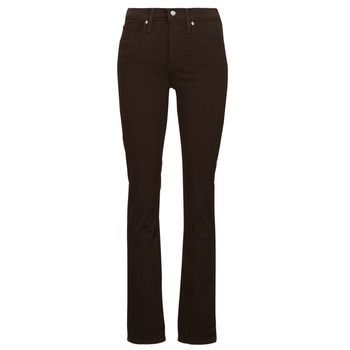 Levis  314 SHAPING STRAIGHT  women's Jeans in Black