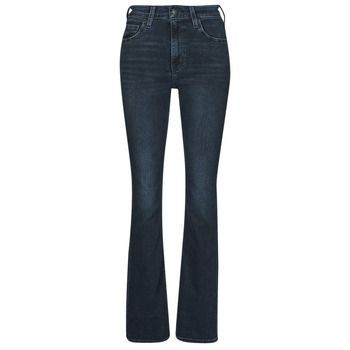 Levis  725 HIGH RISE SLIT BOOTCUT  women's Bootcut Jeans in Blue