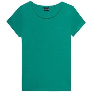 4FWSS24TTSHF116141S  women's T shirt in Green