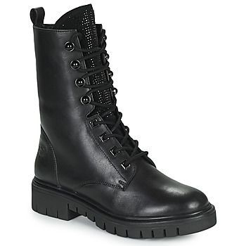 ZELIZA  women's Mid Boots in Black. Sizes available:3.5,4,5,5.5,6.5,7.5