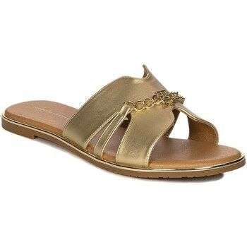 T3A233250PL  women's Flip flops / Sandals (Shoes) in Gold