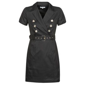 RIVIA  women's Dress in Black. Sizes available:UK 6