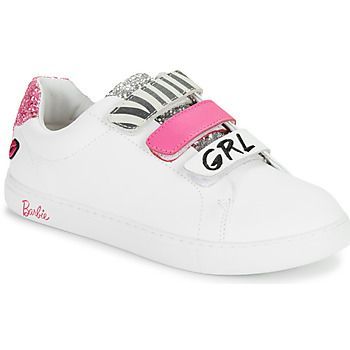 EDITH BARBIE GIRL PWR ZEBRA  women's Shoes (Trainers) in White