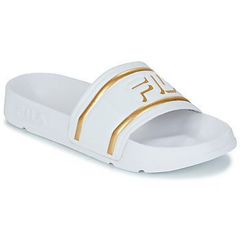 MORRO BAY LOGO SLIPPER  women's Sliders in White