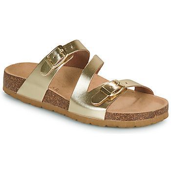 JOLIE  women's Mules / Casual Shoes in Gold