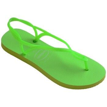 LUNA NEON  women's Flip flops / Sandals (Shoes) in Green