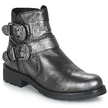 NORCROSS  women's Mid Boots in Silver. Sizes available:3.5,5,6