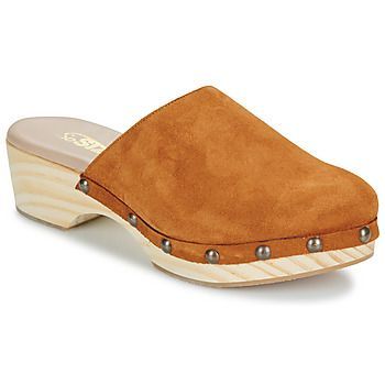 PAPIDOU  women's Clogs (Shoes) in Brown