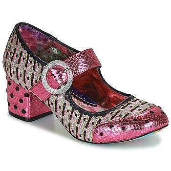BUCKLE UP  women's Court Shoes in Pink