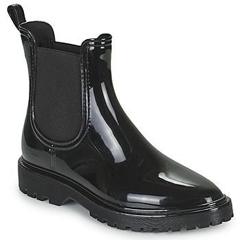 INGY  women's Wellington Boots in Black. Sizes available:4,5,6,6.5