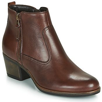 MADRID  women's Mid Boots in Brown. Sizes available:4,5,6,6.5