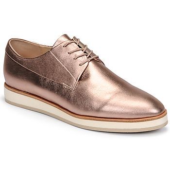 ZELMAC  women's Casual Shoes in Gold