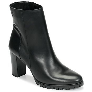 NOHIME  women's Low Ankle Boots in Black
