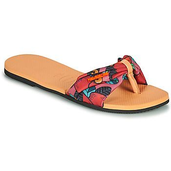 YOU SAINT TROPEZ  women's Flip flops / Sandals (Shoes) in Orange