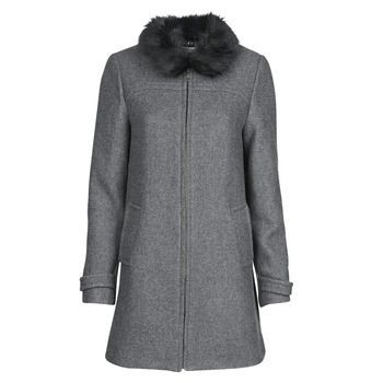 AZAZOU M1  women's Coat in Grey