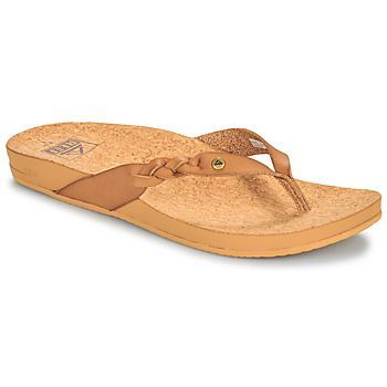 CUSHION COURT TWIST  women's Flip flops / Sandals (Shoes) in Brown