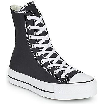 CHUCK TAYLOR ALL STAR LIFT CORE CANVAS X-HI  women's Shoes (High-top Trainers) in Black