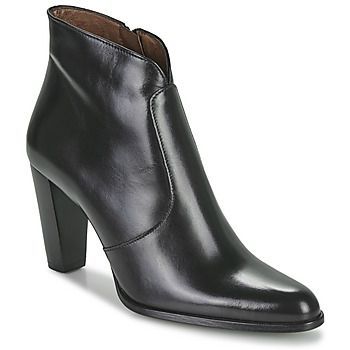 ABRIL  women's Low Ankle Boots in Black