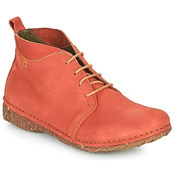 ANGKOR  women's Mid Boots in Red
